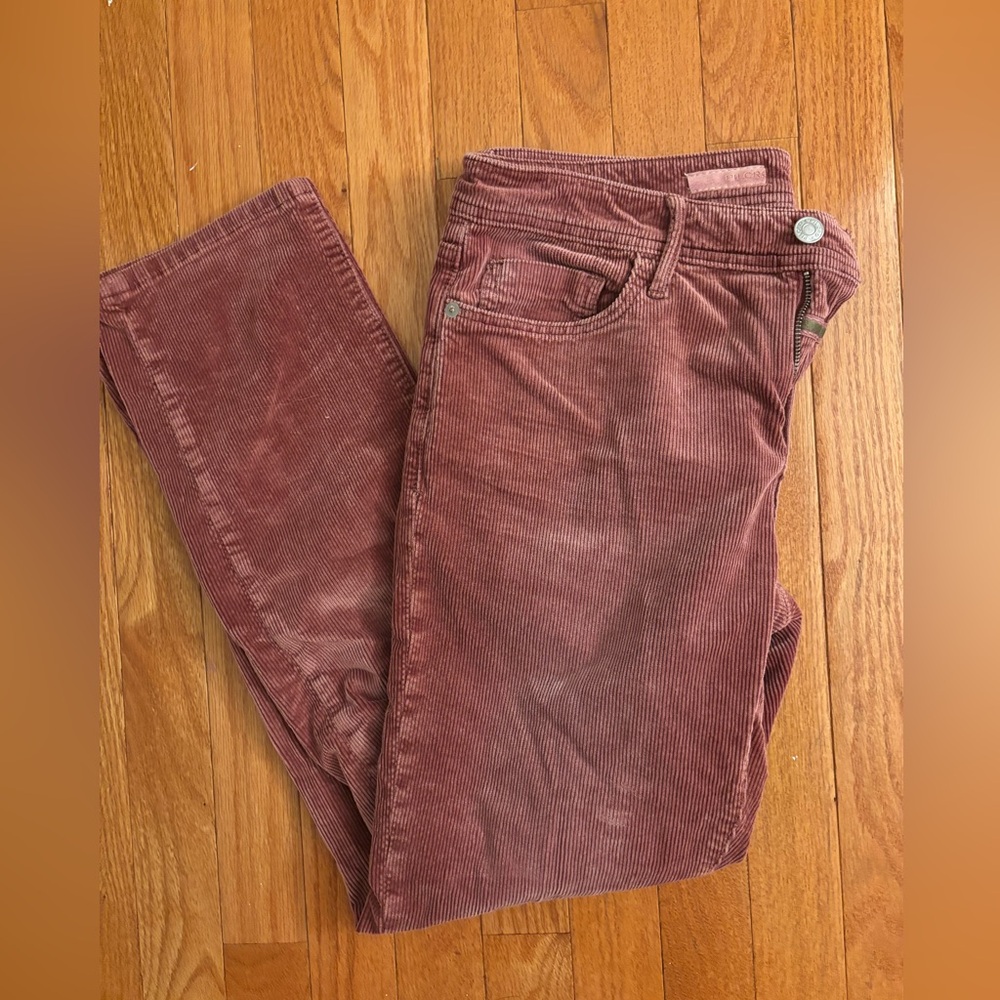 Anthropologie Corduroy Jeans in Rust